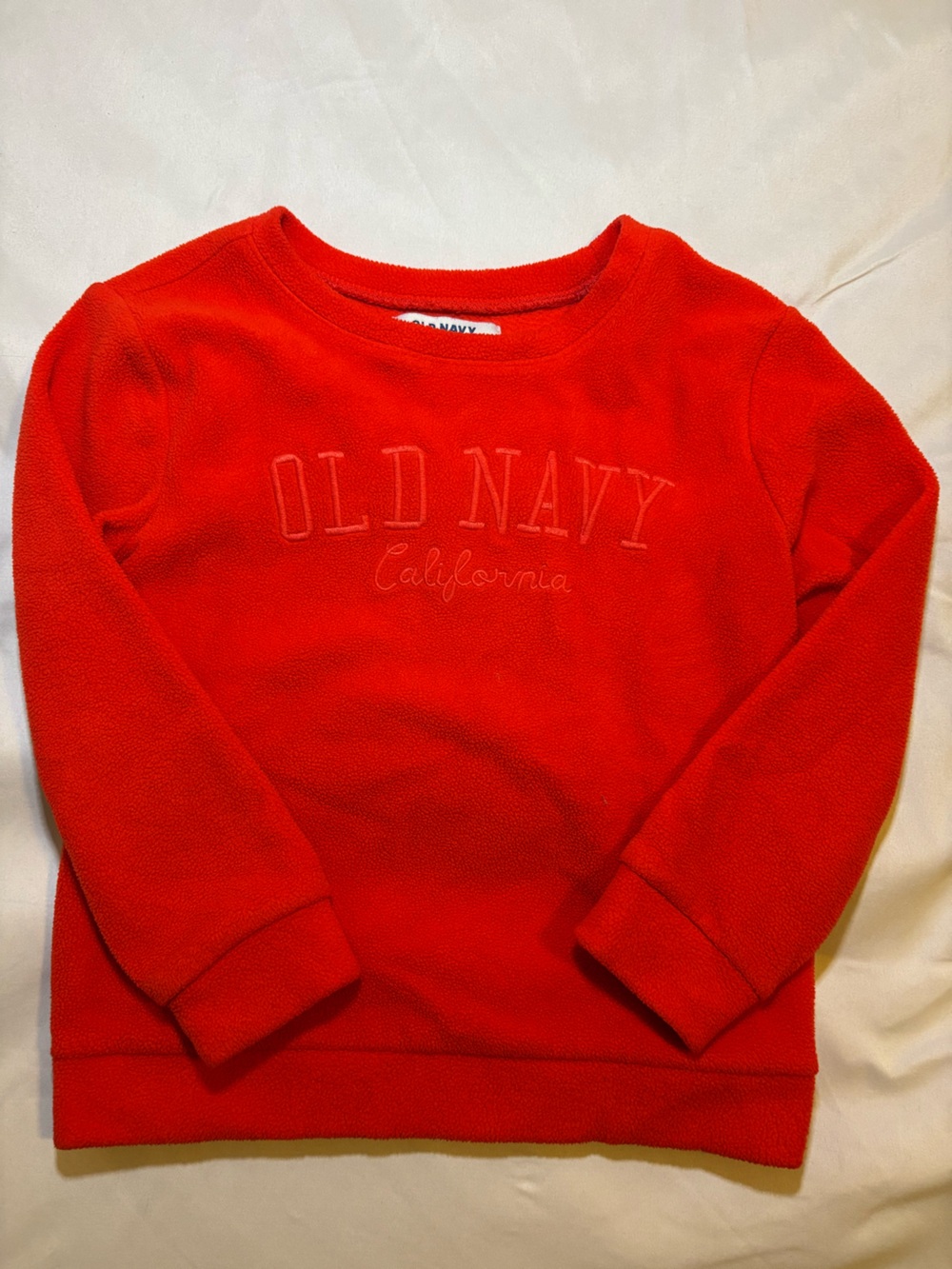 Old Navy Bright Red Crewneck Sweatshirt (5T)